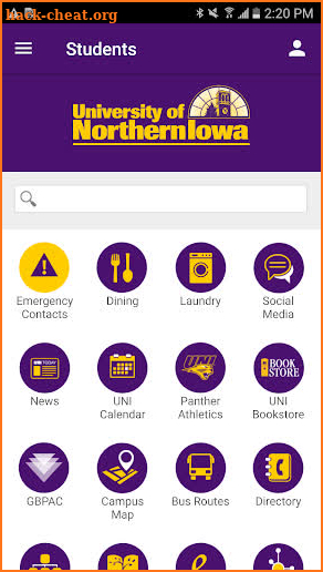 MyUNI screenshot