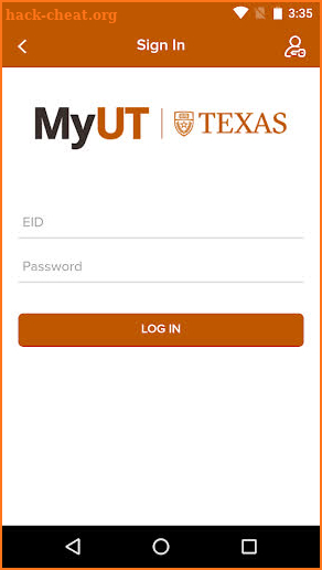 MyUT Austin screenshot