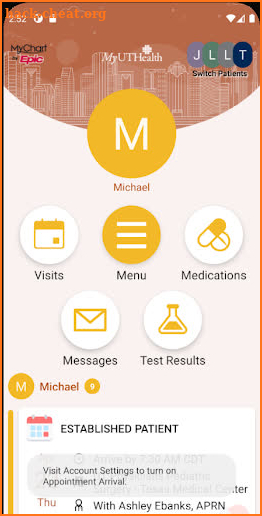 MyUTHealth screenshot