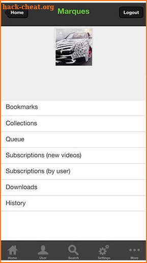 MyVidster - collect the videos you love Hint screenshot