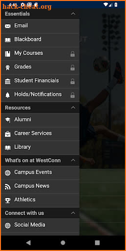 myWCSU screenshot