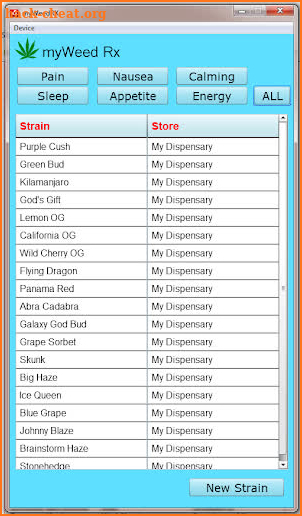 myWeed Rx - Medical Marijuana screenshot