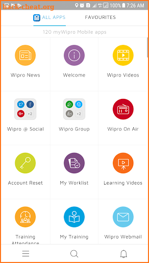 myWipro Mobile screenshot