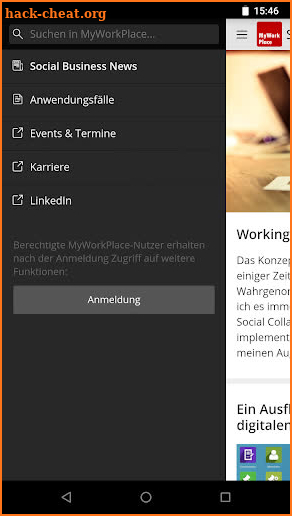 MyWorkPlace screenshot