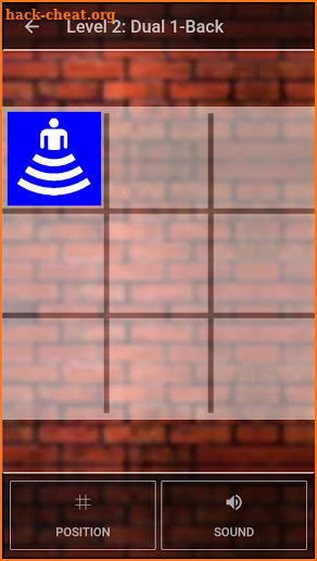 N-Back IQ games, test and memory Brain B. Classic screenshot