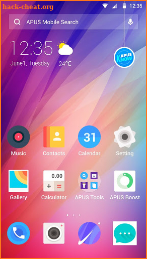 N2OS - APUS Launcher theme screenshot