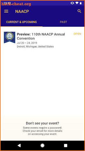 NAACP Annual Convention screenshot