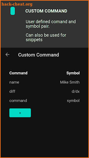 Nabla TypeMath screenshot