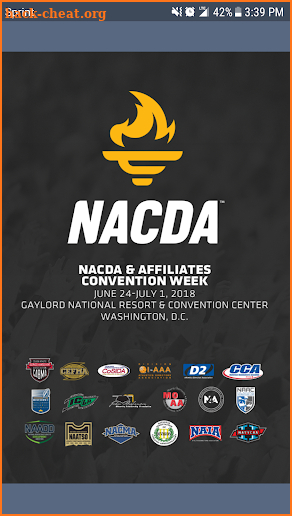 #NACDA18 screenshot