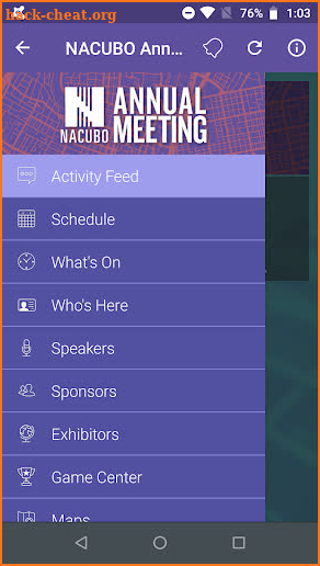 NACUBO Annual Meeting 2019 screenshot