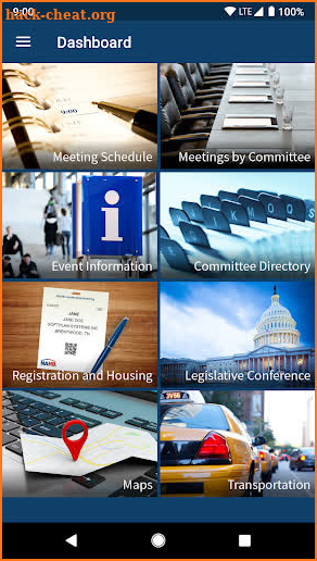 NAHB Meetings screenshot