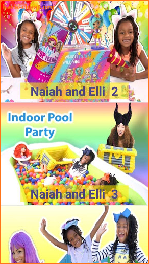 Naiah and Elli Toys Show screenshot