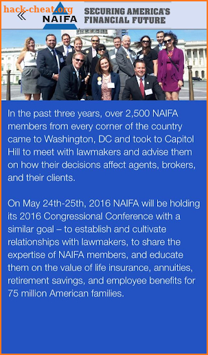 NAIFA GR Mobile screenshot