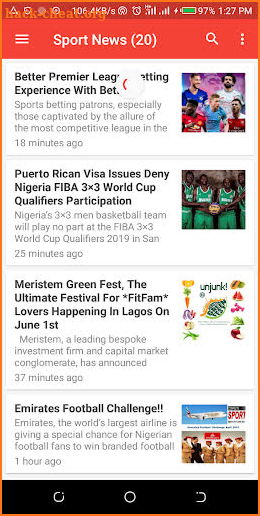 Naija News - Offline screenshot