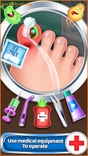 Nail & Foot Surgeon Hospital - Nail Surgery Game screenshot