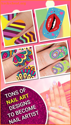 Nail Art Color by Number - Nail Salon Number Color screenshot