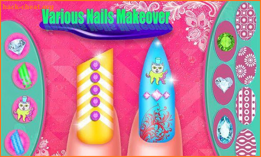 Nail Art Makeover Salon – Girls Fashion Games 2020 screenshot