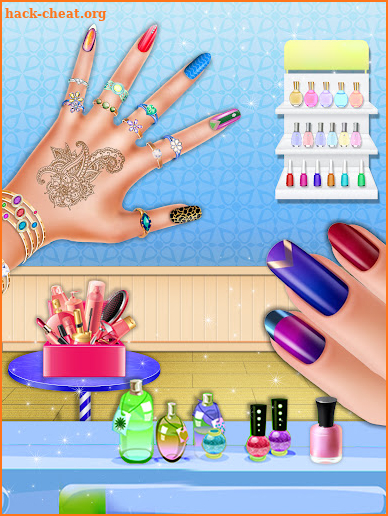 Nail Art Salon Girls Art Games screenshot