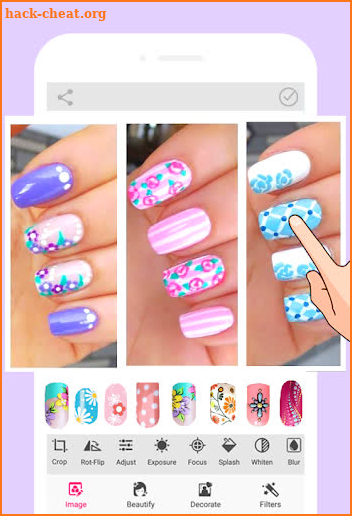 Nail Photo Editor screenshot