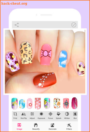 Nail Photo Editor screenshot