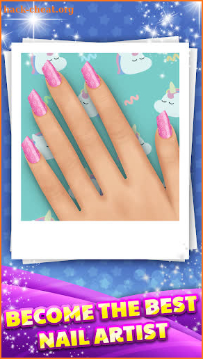 Nail Salon Acrylic Nails Art Free Girl Games screenshot