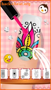 Nail Salon Coloring Book - Nail It Color & Design screenshot