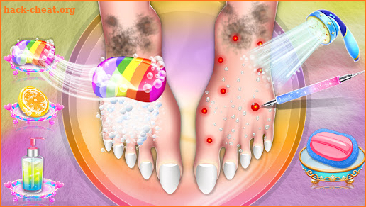 Nail Salon Game - Pedicure Art Makeover screenshot