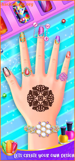 Nail Salon Girls Manicure Game screenshot