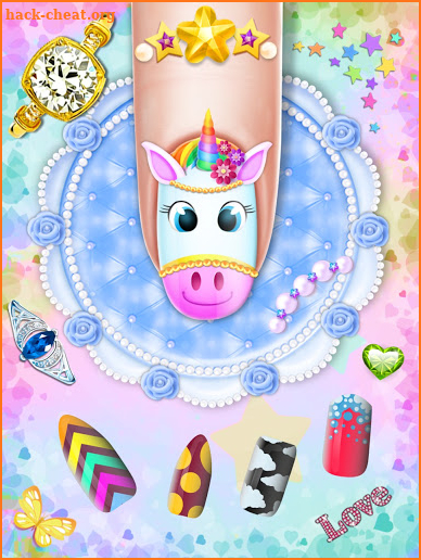 Nail Salon Unicorn Fashion Art screenshot