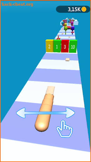 Nail Stack Master! long nails runner screenshot