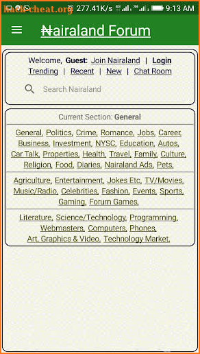 Nairaland Forum screenshot