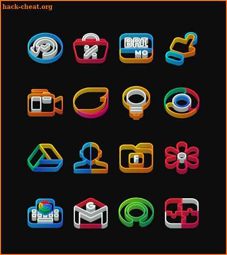 Nambula Dock - 3D Icon Pack screenshot