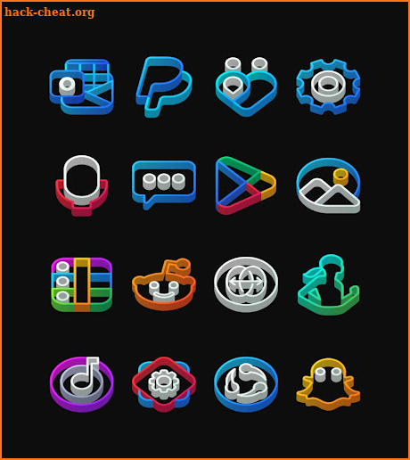 Nambula Dock - 3D Icon Pack screenshot