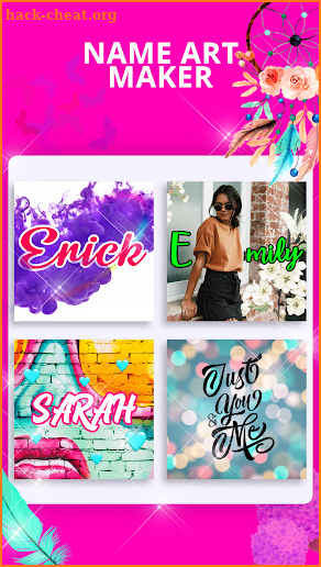 Name Art Photo Editor screenshot