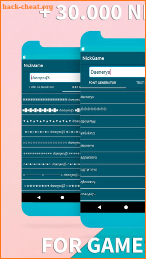 Name Creator For Free Fire, FBR, ... 🎮 NickGame screenshot