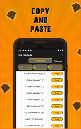 Name Creator For Free Fire - Nickname Generator screenshot