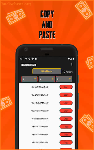 Name Creator for PU/BG - Free UC & Nicknames screenshot