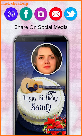 Name On Birthday Cake - Video,Photo,Creater screenshot