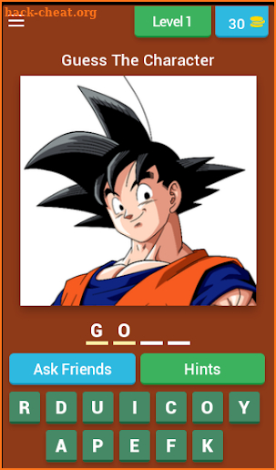 Name The Dragonball Z Quiz screenshot