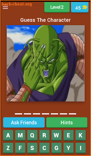 Name The Dragonball Z Quiz screenshot