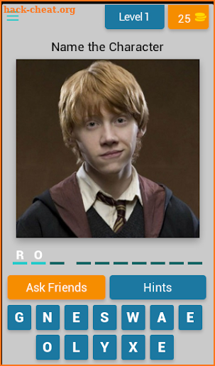 Name The Harry Potter Quiz screenshot