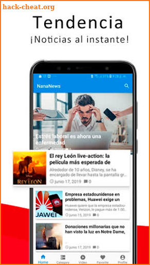 NanaNews - Las mejores noticias screenshot