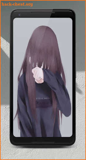 NAND Unhappy - Sad Anime Wallpaper screenshot