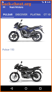 Nani Bajaj Motors screenshot