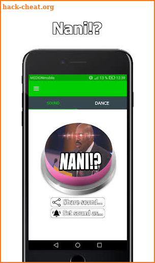 Nani!? Button screenshot