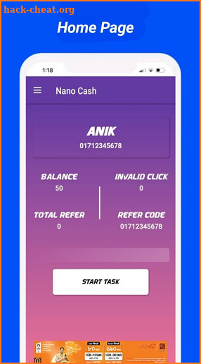 Nano Cash - Free Diamond,Recharge & Earn Money screenshot