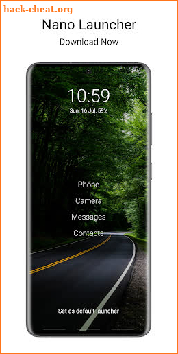 Nano Launcher Pro screenshot