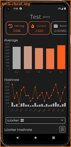 NanoPool screenshot