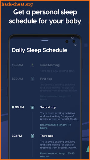 Napper: Baby Sleep Schedule screenshot