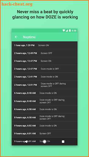 Naptime - Super Doze now for unrooted users too screenshot